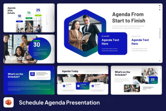 Schedule Agenda PowerPoint Template